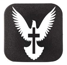 Dove Cross Receiver Tube Hitch Plug. Fits 2" Receiver Ford Chevy Dodge Toyota