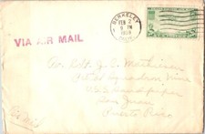 20c Clipper 1939 Berkeley, Calif. Airmail to Patrol Squadron Nine, U.S.S. Sandpi
