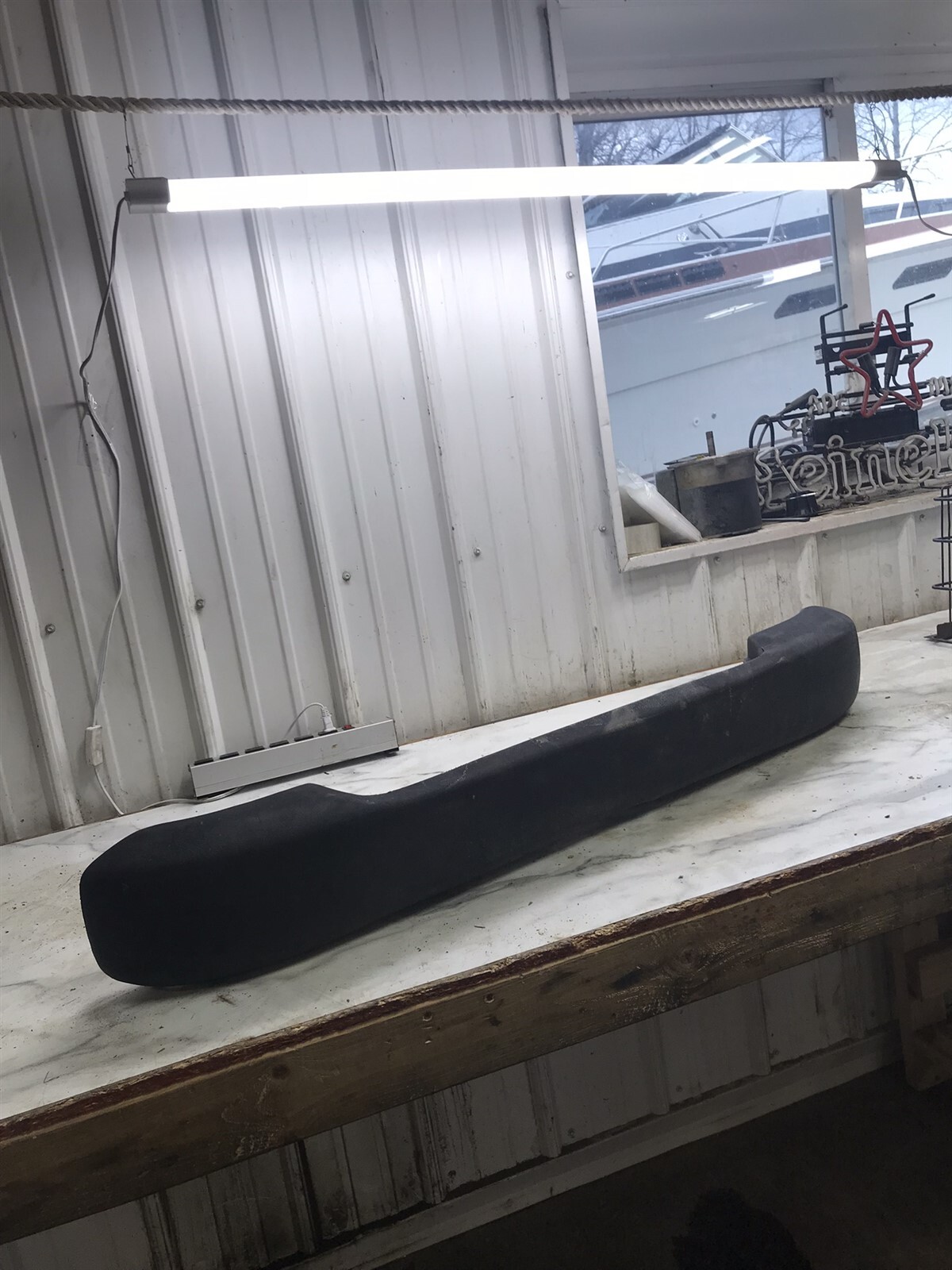 95 Yamaha G14 G 14 Gas Golf Cart rear back bumper fender