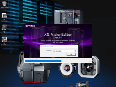 Keyence XG-H8NE2 VisionEditor  VisionTerminal + CA-H1DB  VisioDatabase SDD 512Gb