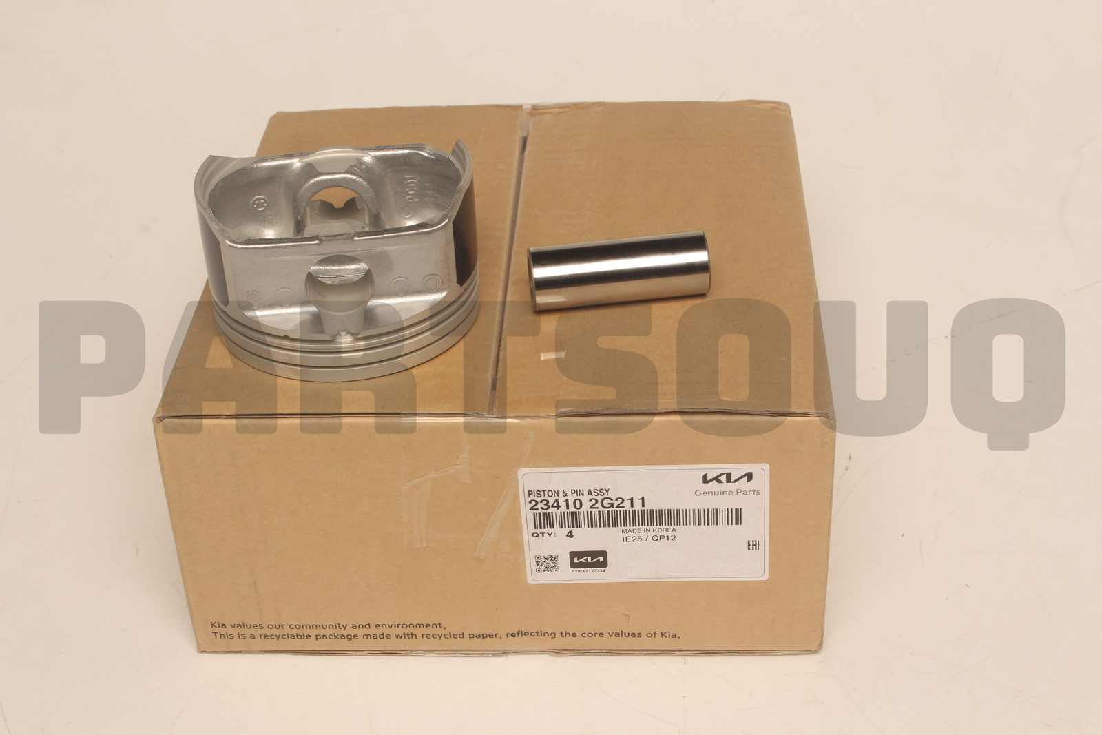 234102G211 Genuine Hyundai / KIA PISTON + PIN ASSY | eBay