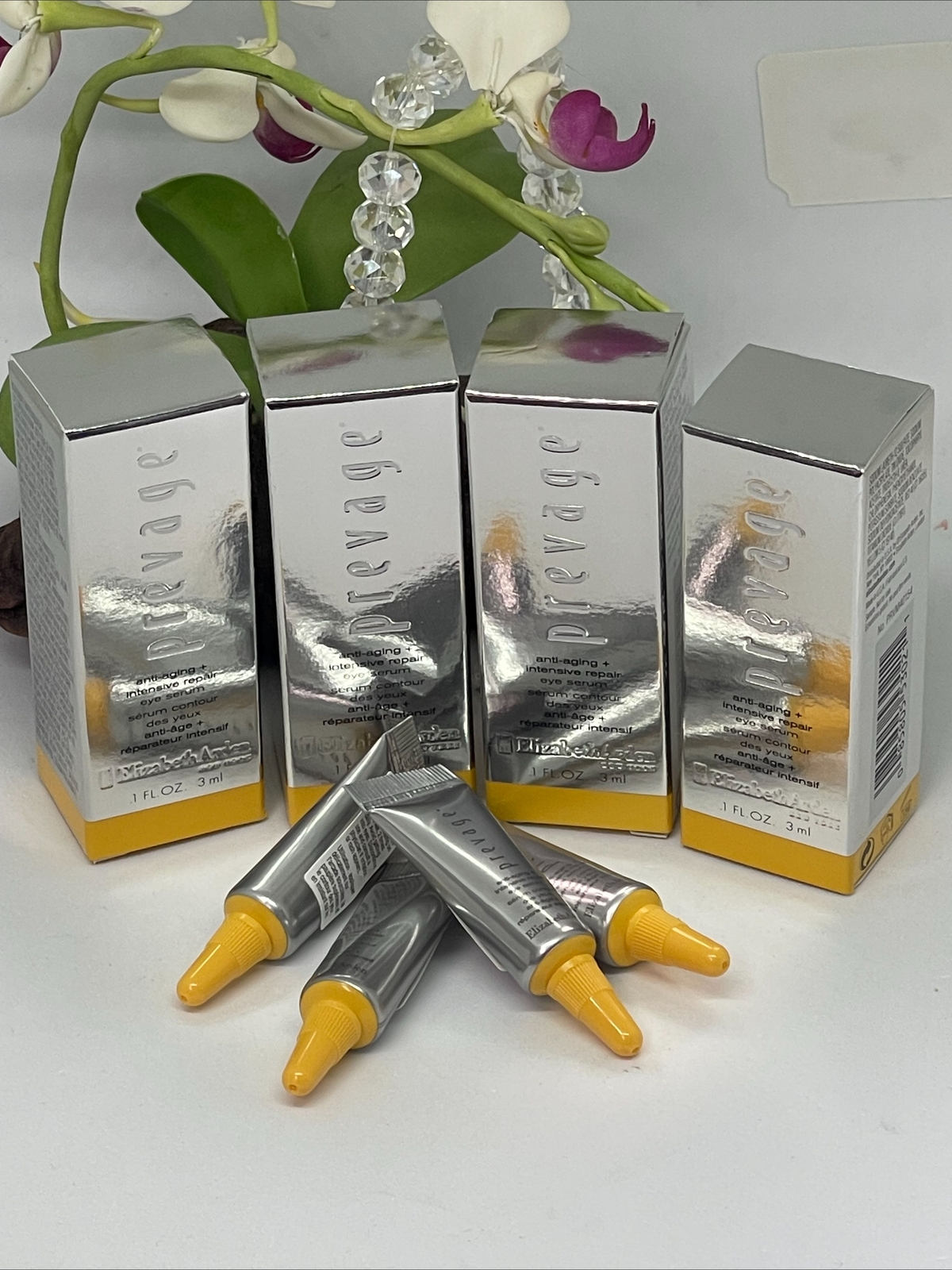 4x Elizabeth Arden Prevage AntiAging + Intensive Repair Eye Serum .1