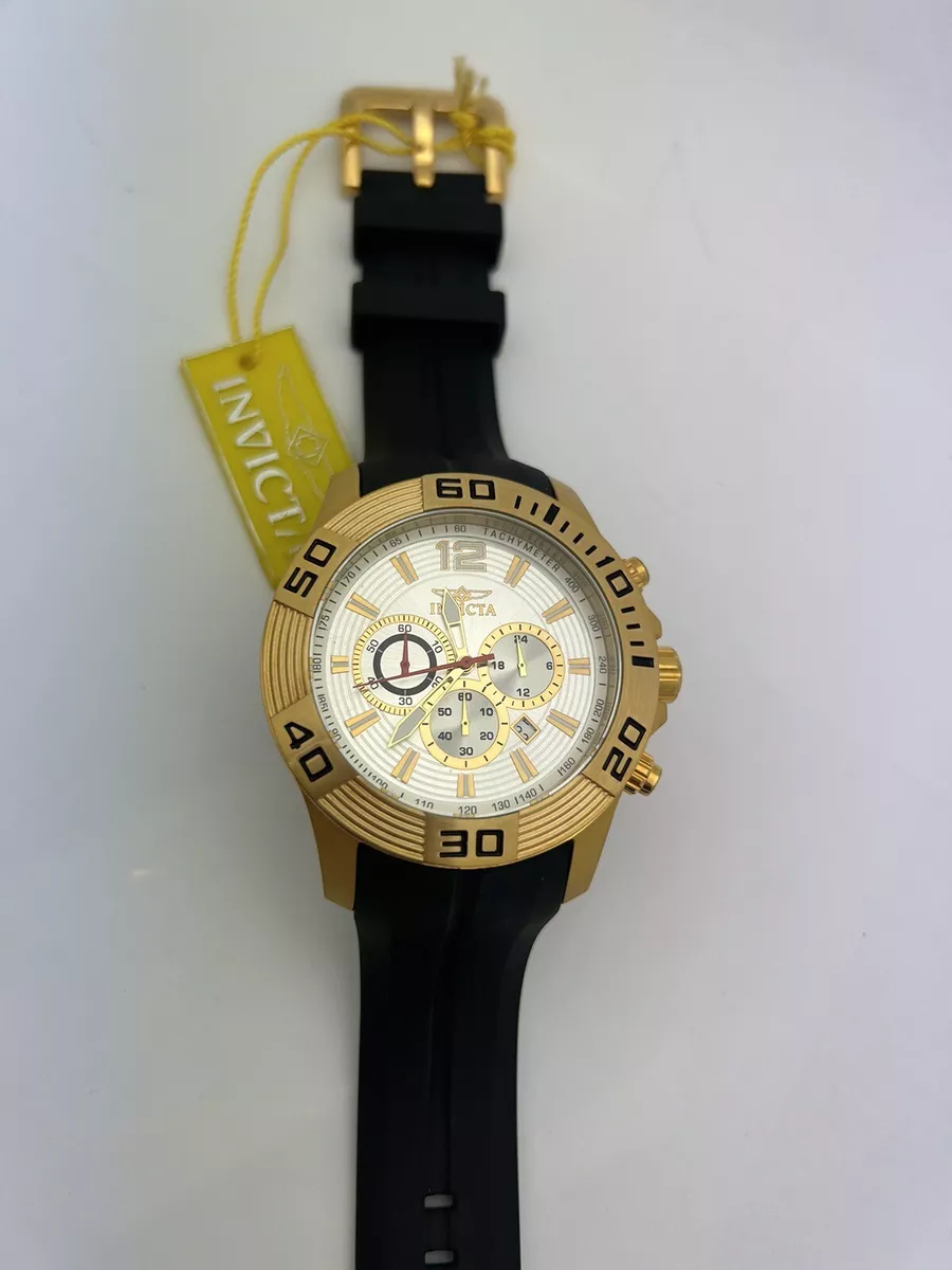 BRAND NEW INVICTA WATCH WHITE DIAL PRO DRIVER MENS 20301 MEN S WATCH QUARTZ