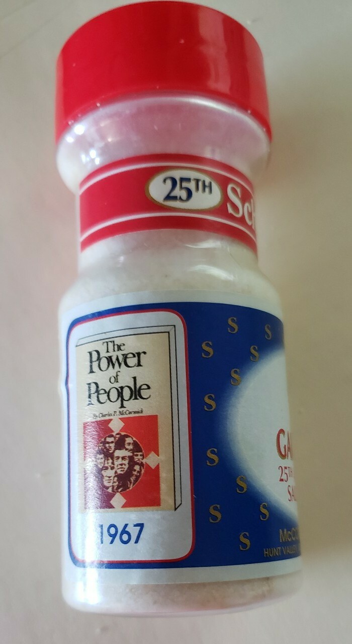 MCCORMICK SCHILLING 25TH ANNIVERSARY GARLIC SALT eBay