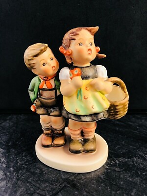 Hummel Goebel 49 3/0 Brüderlein und Schwesterlein Porzellan Figur 11 cm Market