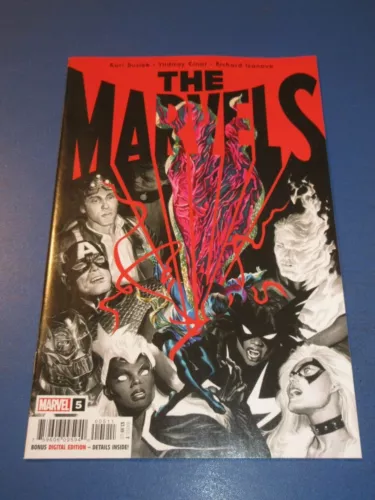 The Marvels #5 Alex Ross Cover NM Gem Wow 