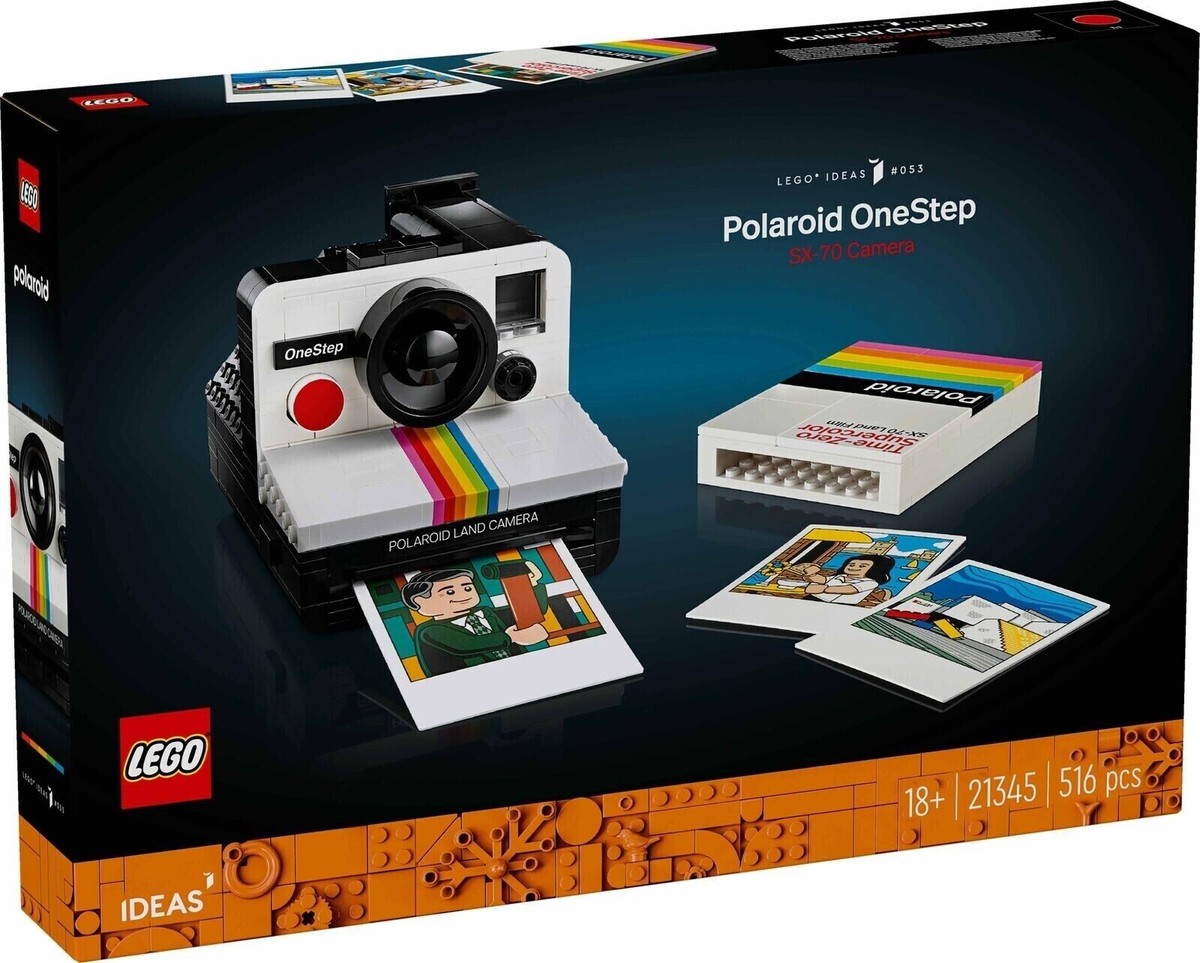 Lego Creator 21345 - Polaroid OneStep Camera SX-70 NEW - FREE