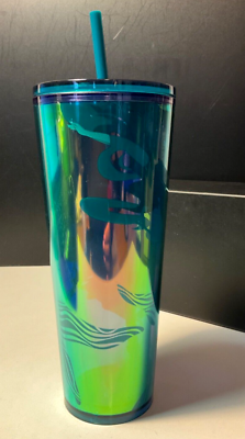 Starbucks 2023 Spring Iridescent Mermaid Tumbler Cold Cup Tall Venti 24 oz  NWT | eBay