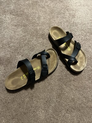 Birkenstock Mayari Birko-Flor Shoe Sandal 42 Black Unisex 