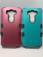 FUNDA HÍBRIDA COLOR PASTEL PARA LG V10 H960 H900 H901 H990