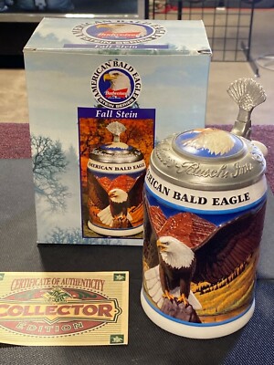 Budweiser American Bald Eagle Series Fall Stein CS453