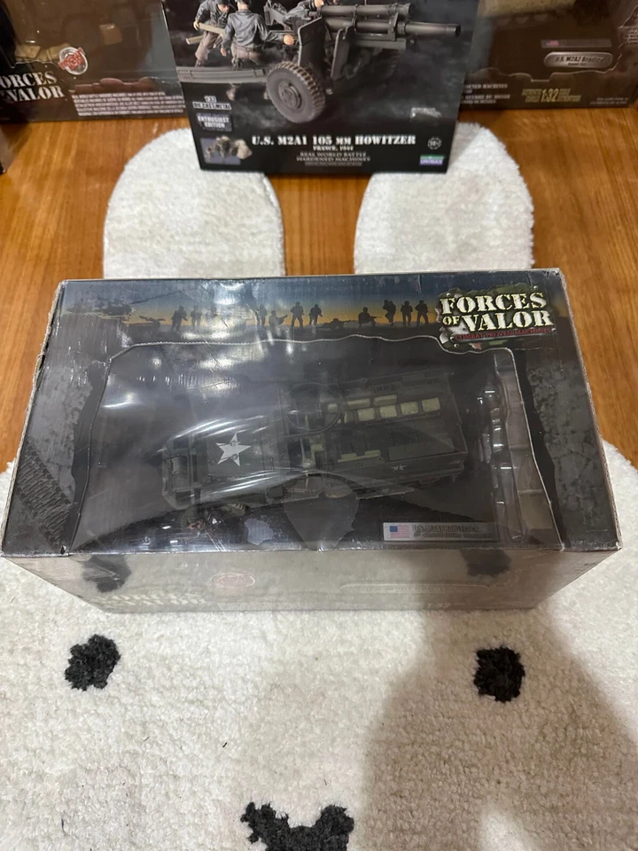 Forces of Valor 1:32 81014 U.S. M3A1 Half-Track - Normandy 1944 - Image 2 of 3