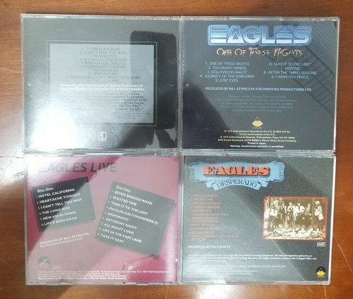 Eagles - The Long Run/Live/Desperado/One of Those Nights - 4 Japanese CD Lot - Picture 3 of 3