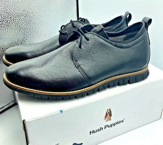 Men's Hush Puppies Colby Oxford Black 