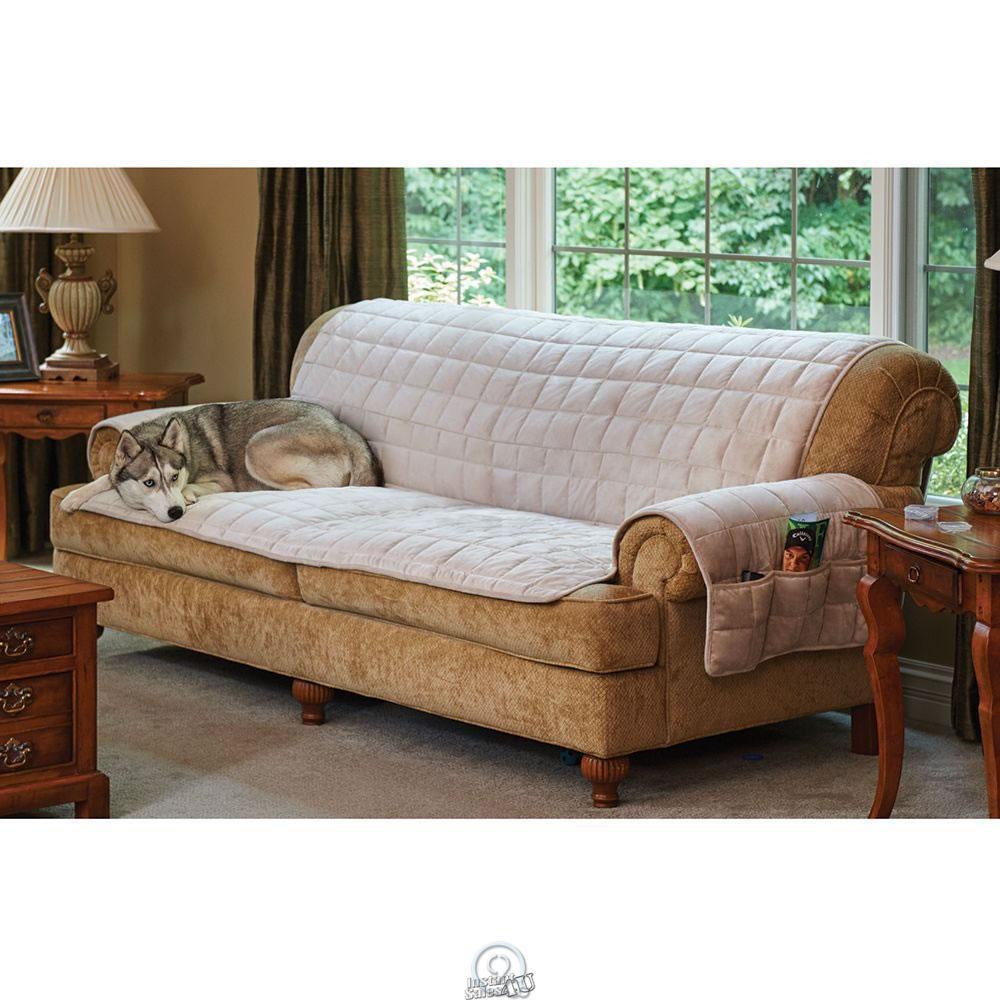 Protective Pet Friendly Sofa Cover With Non Slip Back Quilted Cotton Face For Sale Online Ebay