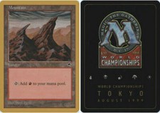 Mountain Tempest B Mark Le Pine World Championships 1999 LP MTG Magic DNA GAMES