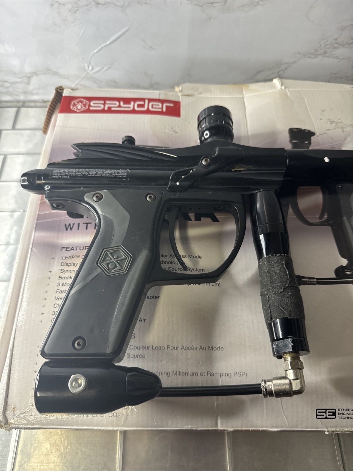 Spyder Electra w/Eyes paintball marker gun Electronic eBay