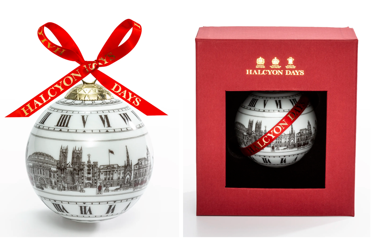 アンティーク雑貨 HD London Icons Bauble Halcyon Days Bauble Christmas Ornament The London Icons Skyline | eBay