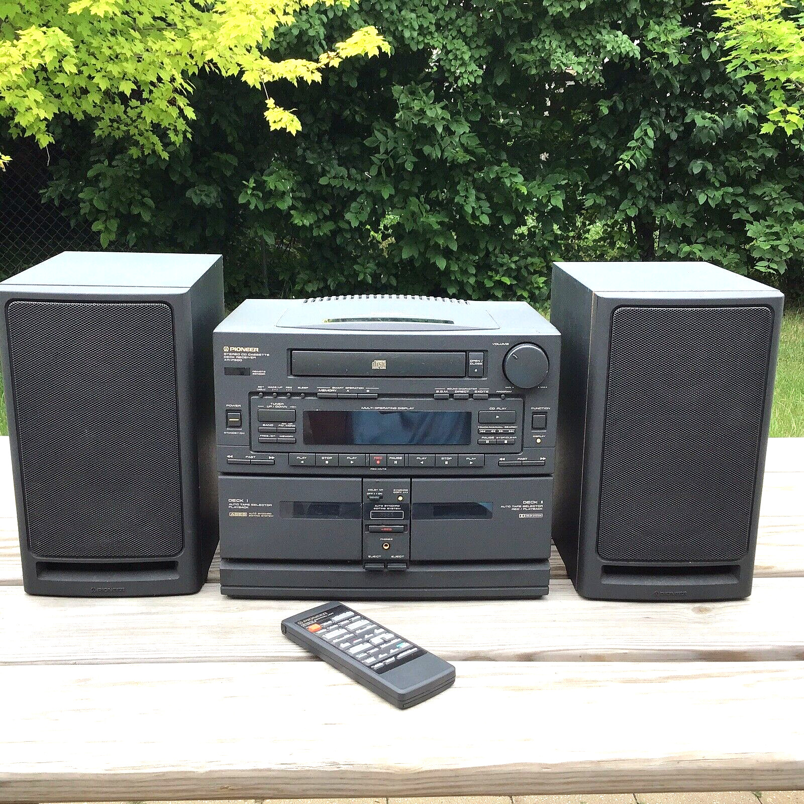Am Fm Dual Cassette Audio Xr-p500 - Cd Does Not Work