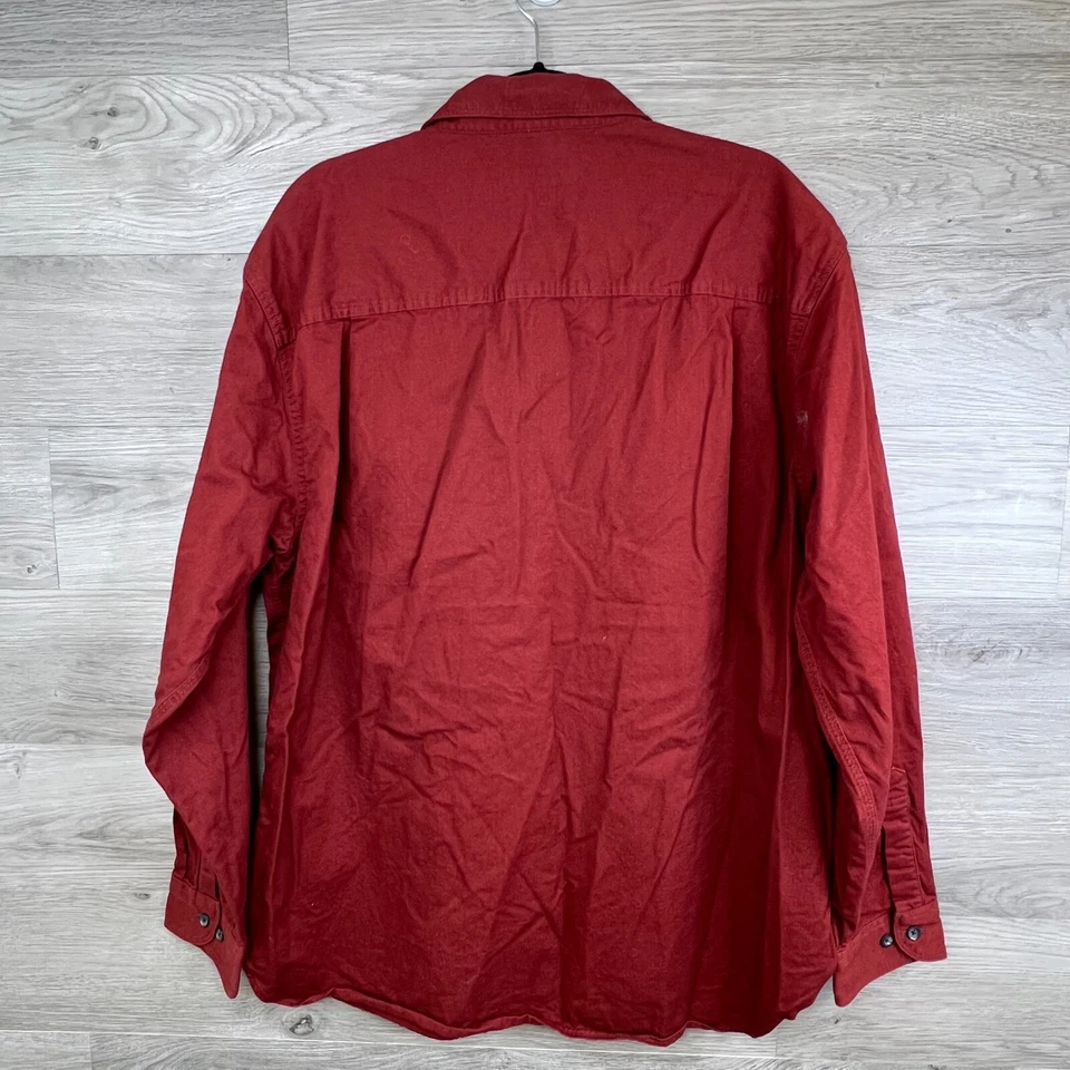 The Territory Ahead Button Up Shirt Mena Extra Large Red Western Dress Shirt - Image 2 of 4