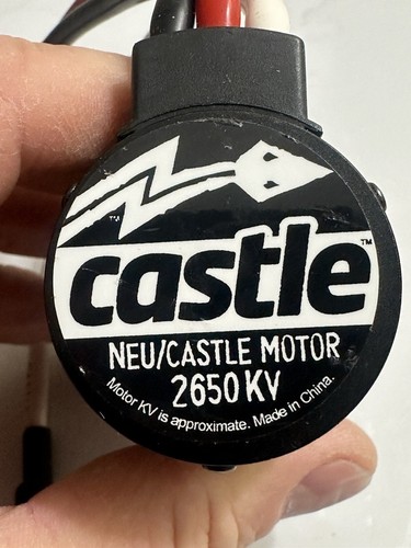 Motor Castle 2650 Kv eje 5mm. Sin caja - Imagen 3 de 6