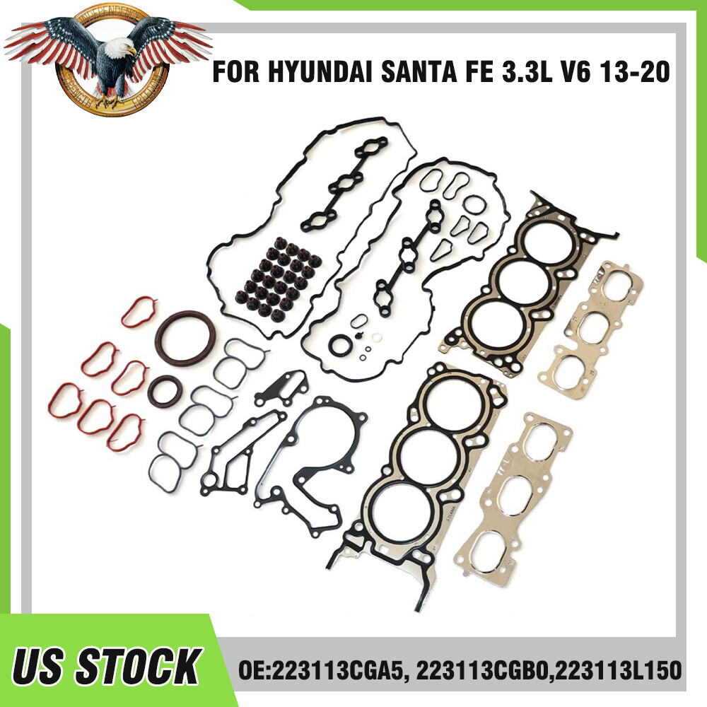 Head Gasket Bolt Set For Kia Sorento/Sedona+Hyundai Santa Fe 3.3L V6 13