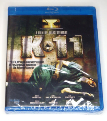 K-11 (Blu-ray, 2013) DB Sweeney, Jason Mewes, Jules Stewart Film, New & Sealed
