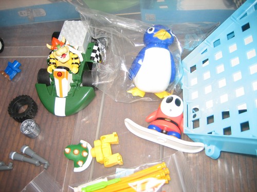 K'nex Mario Kart Wii Mario Bowser Ice Race Building Set 38189 Nintendo 99% AS-IS - Picture 8 of 14