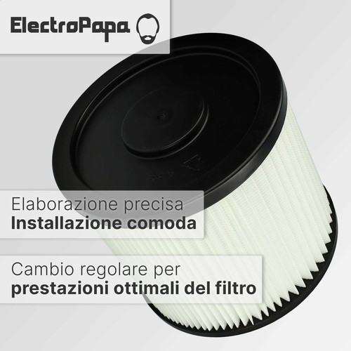 2 filtri per Parkside PNTS 30 / 8 E PNTS 1300(A1) PNTS 1300 - Foto 6 di 7