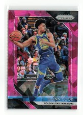 QUINN COOK #232 2018-19 PANINI PRIZM WARRIORS PINK ICE