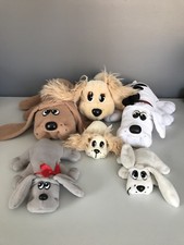 Vintage 1985 2004 Tonka Pound Puppy Lot 18" Small