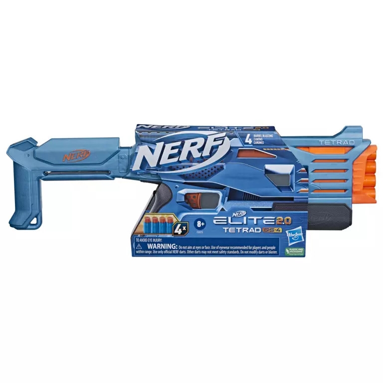 5010993937882 NERF Elite 20 Tetrad QS-4 F5025 6 Hasbro 5790₽
