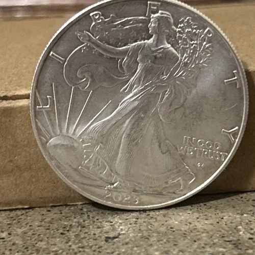 2023  W WALKING LIBERTY AMERICAN EAGLE .999 FINE SILVER DOLLAR COIN 1oz. $1 USA