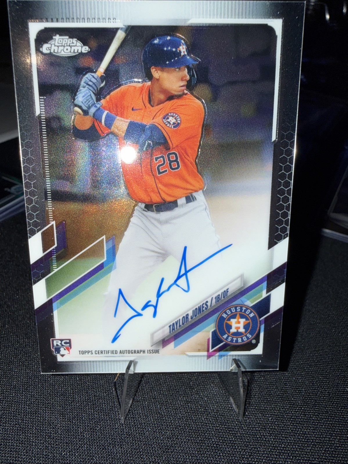 2021 Topps Chrome - Rookie Autographs Taylor Jones #RA-TJ (AU, RC)