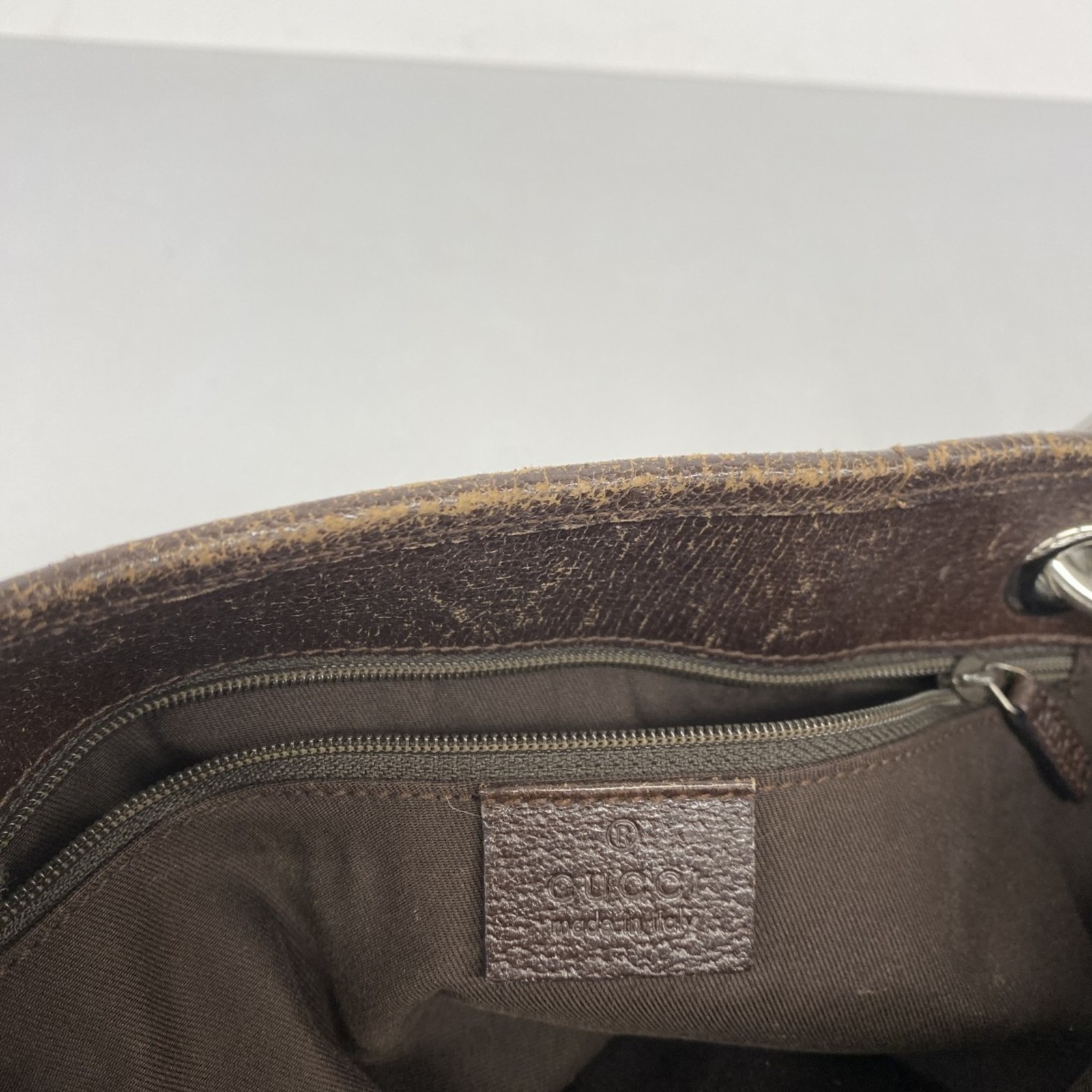 Gucci GG Canvas Tote Bag 120837 Brown Women's GZl1fccy thumbnail 6