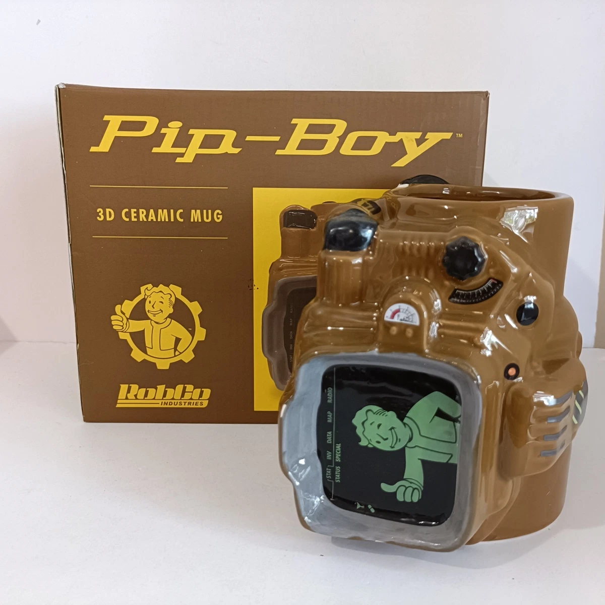 RobCo Fallout Pip-Boy Mug Video Game Merchandise for sale | eBay