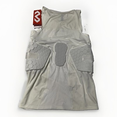 McDavid HEX 3-Pad Basketball Compression Tank - White - Adult Small - NWT 