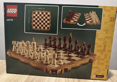 バッグ i LEGO 40719 Traditional Chess Set (2 in 1 includes Checkers) NEW
