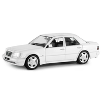 Mercedes (W124) E60 AMG White 1994 1:43 Solido Auto Stradali -D- Neues Modell