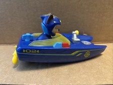 Nickelodeon Paw Patrol Swimways Chase Rescue Boat Wind up Toy - Bath/Pool
