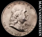 1948-D Silver Franklin Half Dollar - FBL - Choice Gem Brilliant Unc  #G8226