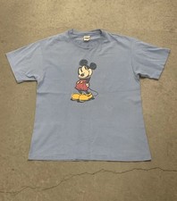 RARE Vintage Mickey Mouse T-shirt Disney Store Single Stitch Size L Made In USA