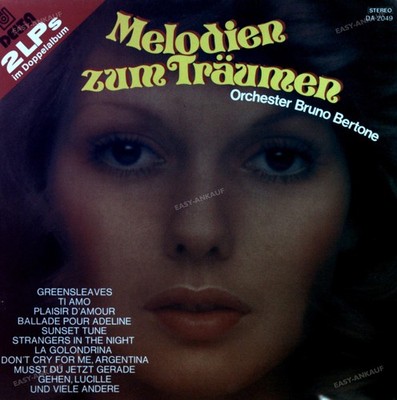 Orchester Bruno Bertone - Melodien Zum Träumen 2LP (VG/VG) .*