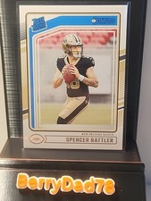 2024 Panini Donruss - Rated Rookie Spencer Rattler #359 (RC) New Orleans Saints