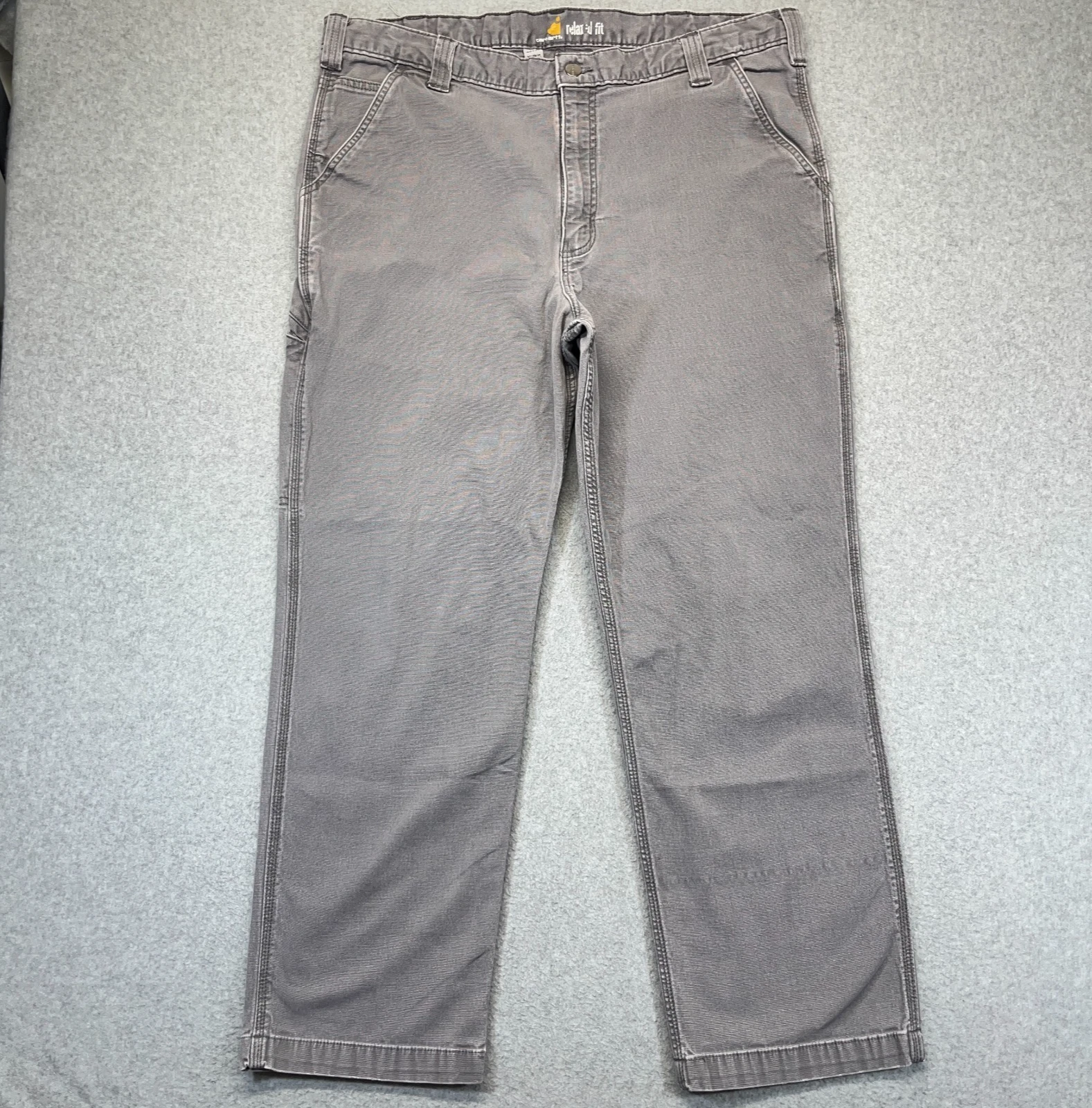 Carhartt Relaxed Fit Pants Men’s 40x30 Gray 102291-039
