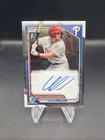 2024 Bowman Chrome Aidan Miller 1st Prospect Chrome Auto 🔥🔥🔥 Phillies