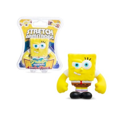 Basic Fun Stretch Armstrong Mini Spongebob   3'' Stretch Action Figur (US IMPORT)