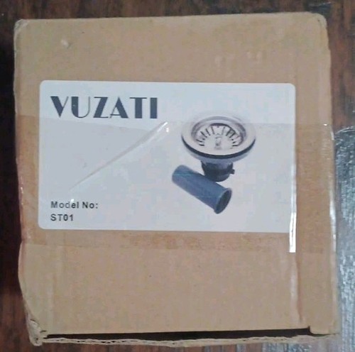 Vuzati Kitchen Sink Drain Kit for Standard 3-1/2 inch Drain Fit 1-1/2 inch Pipe - Afbeelding 1 van 2