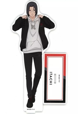 Itachi Uchiha Acrylic Stand BIG Illustration Casual Clothes Anime Character Merc