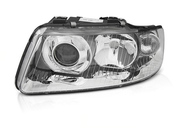 Scheinwerfer Halogen Links FüR Audi A3 8L Facelift Bj. 00-03 FüR LWR H1 H7 TYC-image